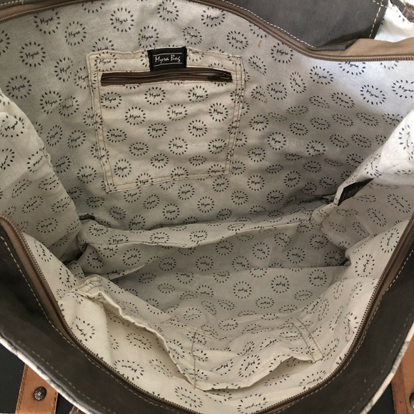 Myra Bag Floret Weekender Canvas up cycled NWT - Picture 4 of 6